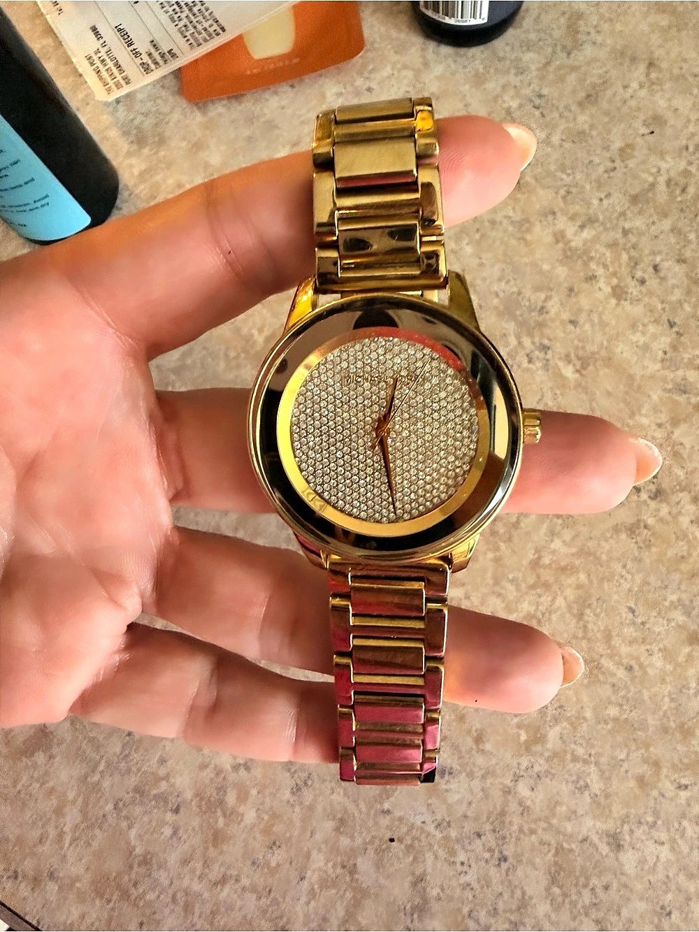 Michael Kors Parker Chronograph Gold-Tone Watch